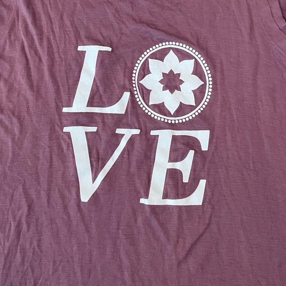NWT Club Pilates Love Mandala CP Sunday Tank - Picture 3 of 5